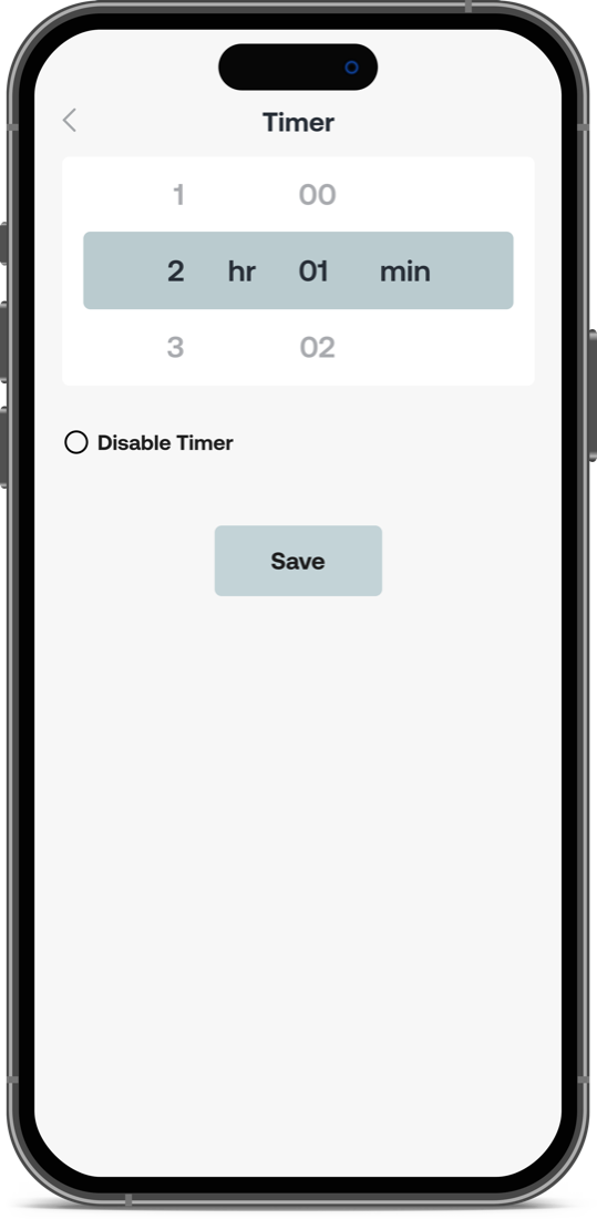 Deako app — Timer